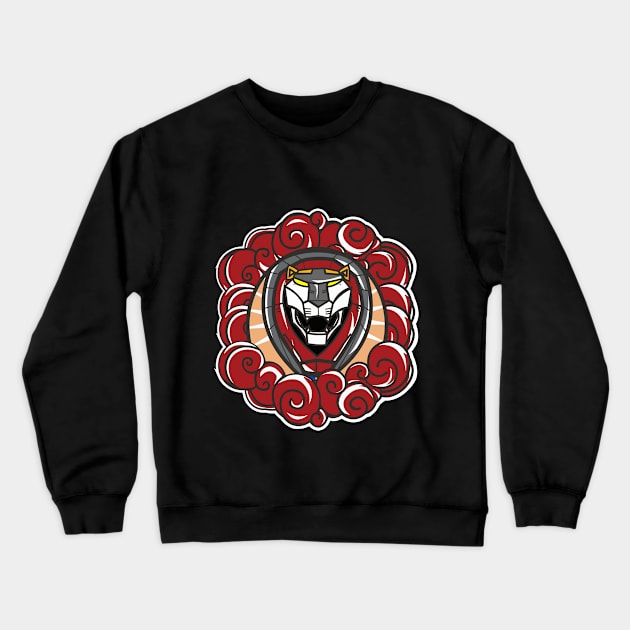 Lion Voltron Crewneck Sweatshirt by gblackid